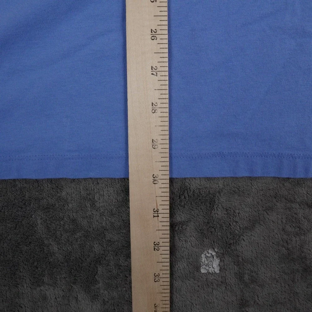 Coolibar Mens XL Coppitt Long Sleeve‎ Weekend Polo Shirt Blue UPF 50+ Beach Surf